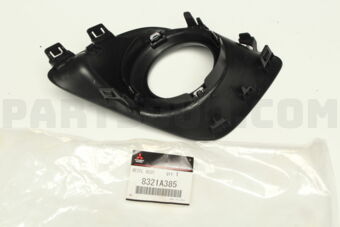 8321A385 GARNISH,FRBUMPER,LH