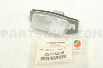 8341A009 LAMP ASSY,LICENSE PL