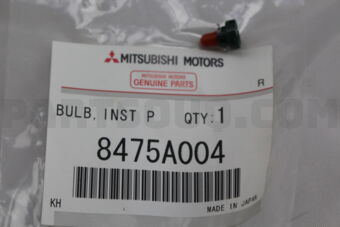 8475A004 Mitsubishi BULB,INST PANEL SWITCH