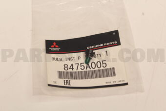 8475A005 Mitsubishi BULB,INST PANEL SWITCH
