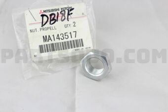 MA143517 NUT,PROPELLER SHAFT