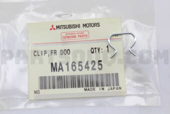 MA165425 CLIP,FR DOOR WINDOW RGLTR