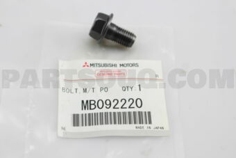 MB092220 BOLT,M/T POWER TRAIN