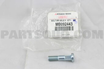 MB092443 BOLT,RR AXLE SHAFT