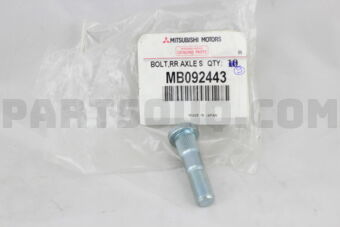 MB092443 BOLT,RR AXLE SHAFT