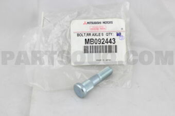 MB092443 BOLT,RR AXLE SHAFT