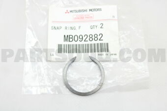 MB092882 SNAP RING,FR WHEEL H