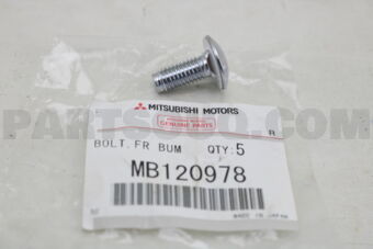 MB120978 BOLT,FR BUMPER