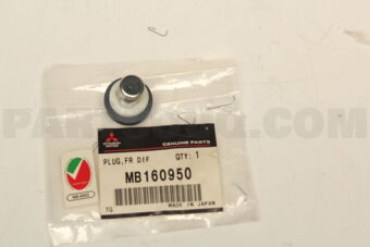 MB160950 Mitsubishi PLUG,FR DIFF