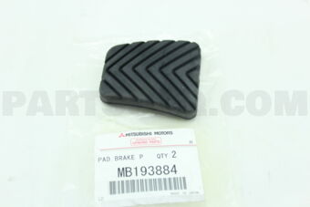 MB193884 PAD,BRAKE PEDAL