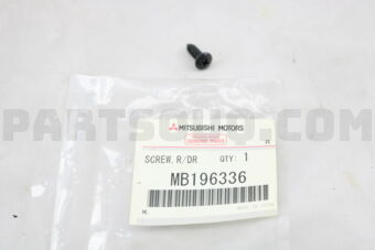 MB196336 SCREW,RR SL DOOR LOCKING