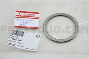 MB241903 Mitsubishi SPACER SET,FR DIFF