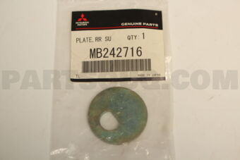 MB242716 Mitsubishi PLATE,RR SUSP LWR AR