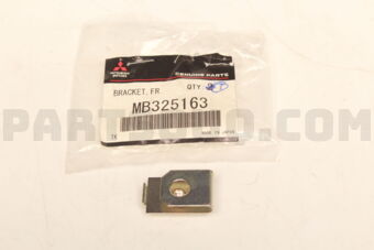 MB325163 BRACKET,FR LICENSE PLATE