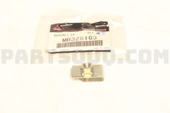MB325163 BRACKET,FR LICENSE PLATE