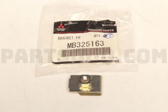 MB325163 BRACKET,FR LICENSE PLATE