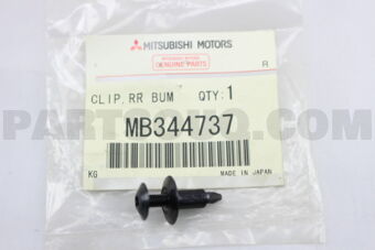 MB344737 CLIP,RR BUMPER