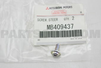 MB409437 SCREW,STEERING COLUMN COVE