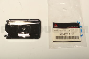 MB421137 Mitsubishi GARN,RR DOOR CTR RAIL,LH