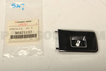 MB421137 Mitsubishi GARN,RR DOOR CTR RAIL,LH