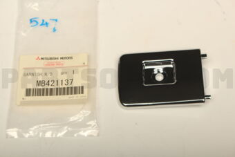 MB421137 Mitsubishi GARN,RR DOOR CTR RAIL,LH