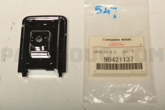 MB421137 Mitsubishi GARN,RR DOOR CTR RAIL,LH