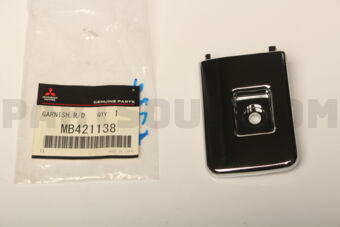 MB421137 Mitsubishi GARN,RR DOOR CTR RAIL,LH