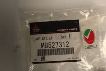 MB527312 LAMP KIT,LICENSE PLATE