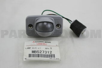 MB527312 Mitsubishi LAMP KIT,LICENSE PLATE