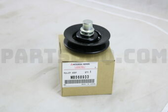 MB568933 PULLEY A,A/C COMPR TENSION