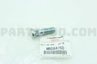 MB584750 BOLT,RR WHEEL HUB