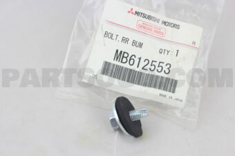 MB612553 BOLT,RR BUMPER