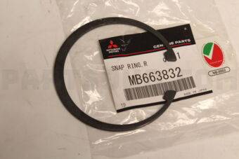 MB663832 Mitsubishi SNAP RING,RR WHEEL HUB