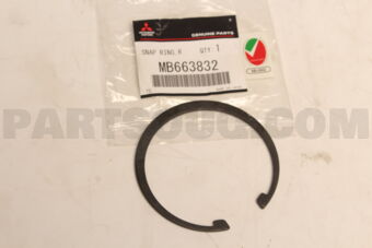 MB663832 Mitsubishi SNAP RING,RR WHEEL HUB
