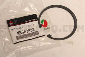 MB663832 Mitsubishi SNAP RING,RR WHEEL HUB