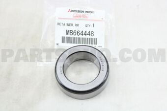 MB664448 RETAINER,RR AXLE BRG,INR