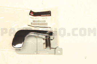 MB669169 HANDLE,FR DOOR INSIDE,LH