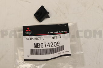 MB674209 CLIP,BODY LOOSE PANE