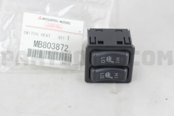 MB803872 SWITCH,HEATED SEAT