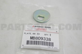 MB809338 PLATE,RR SUSP LWR ARM