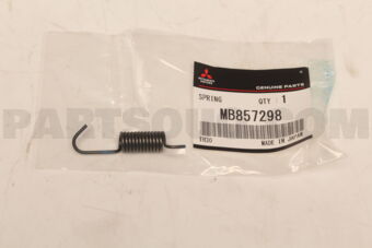 MB857298 Mitsubishi SPRING,R/BRK SHOE RETURN