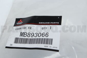 MB893066 GARNISH,FR DECK,LH
