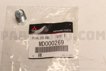 MD000269 Mitsubishi PLUG,CYLINDER BLOCK