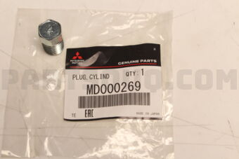 MD000269 Mitsubishi PLUG,CYLINDER BLOCK