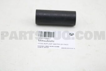 MD001362 HOSE,W/PUMP WATER BY-PASS