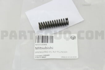 MD015988 SPRING,ENG OIL RLF PLUNGER
