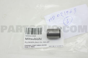 MD021563 PLUNGER,ENG OIL RELIEF