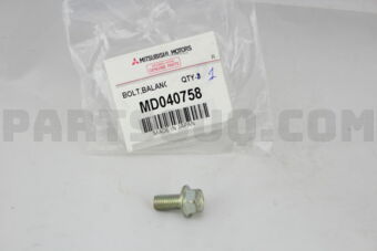 MD040758 BOLT,BALANCER BELT T
