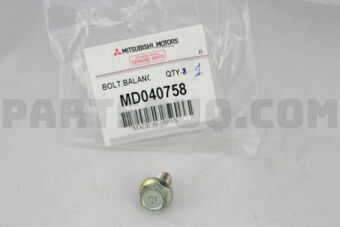 MD040758 BOLT,BALANCER BELT T