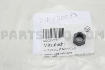 MD050073 NUT,EXHAUST MANIFOLD